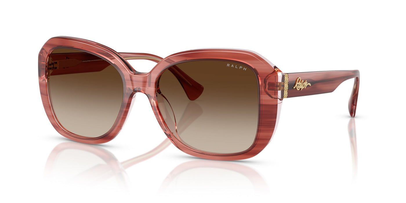 Ralph by Ralph Lauren RA5321U Shiny Milky Red Demi Pink/Brown Gradient #colour_shiny-milky-red-demi-pink-brown-gradient