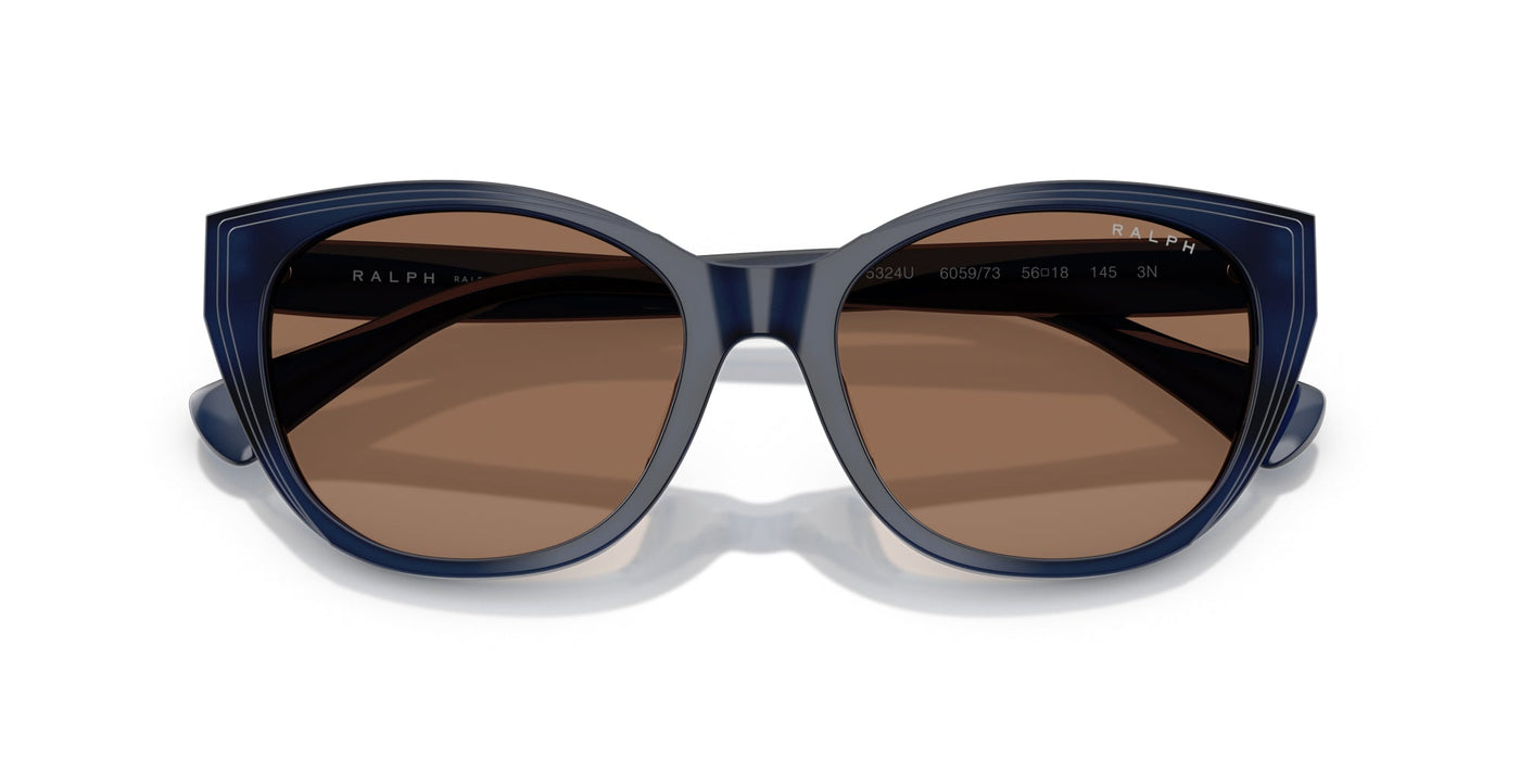 Ralph by Ralph Lauren RA5324U Shiny Transparent Opalescent Blue/Brown #colour_shiny-transparent-opalescent-blue-brown