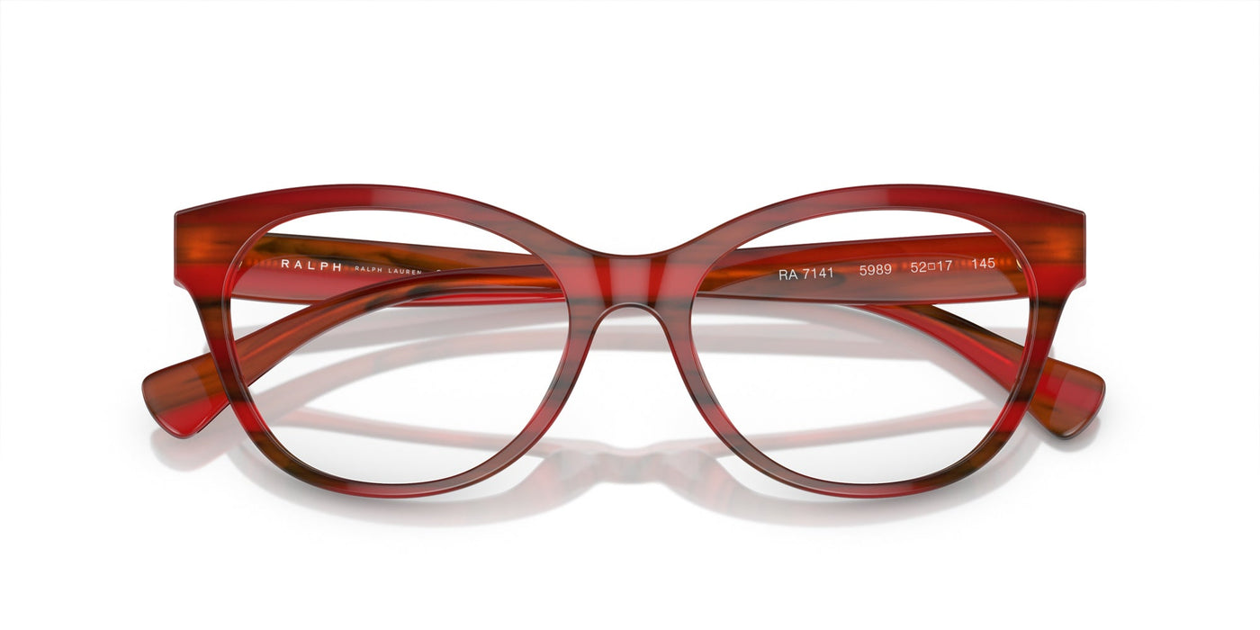 Ralph by Ralph Lauren RA7141 Striped Red Havana #colour_striped-red-havana