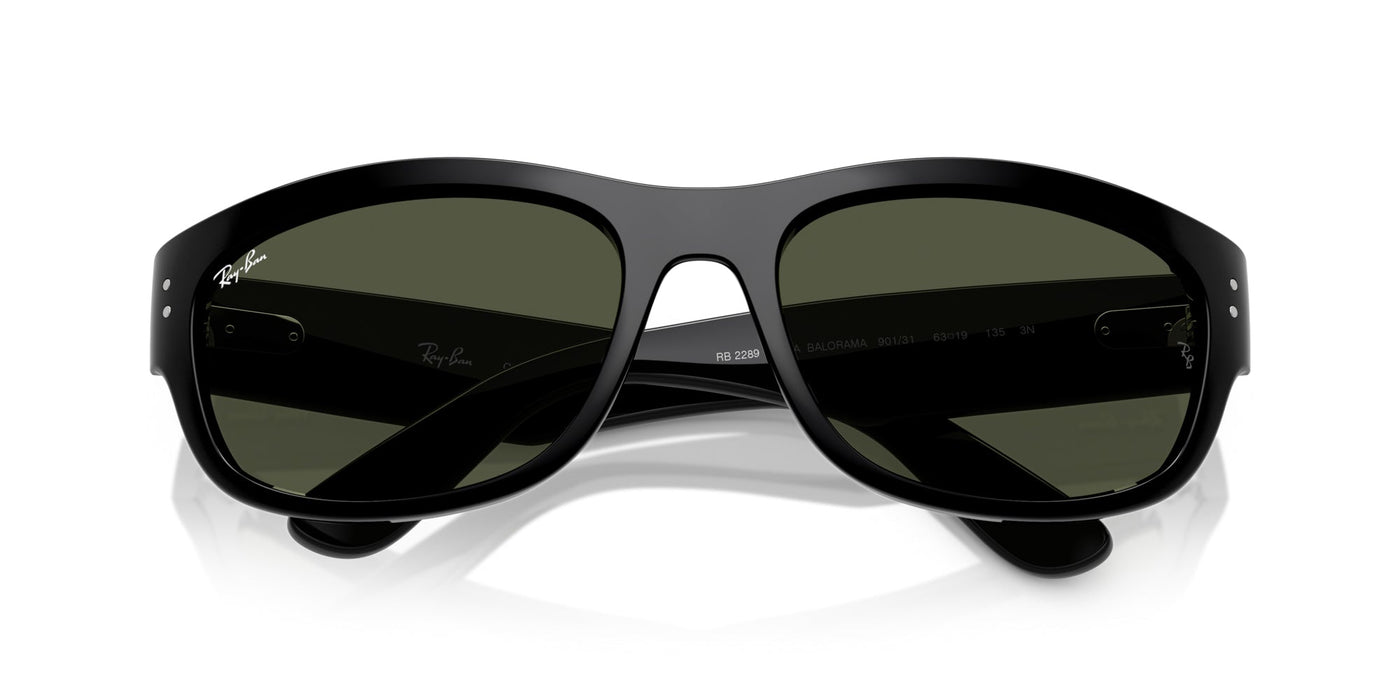 Ray-Ban Mega Balorama RB2289 Black/G-15 Green #colour_black-g-15-green