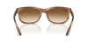 Ray-Ban Balorette RB2389 Striped Brown/Clear Brown Gradient #colour_striped-brown-clear-brown-gradient