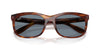 Ray-Ban Balorette RB2389 Striped Havana/Blue #colour_striped-havana-blue