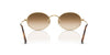 Ray-Ban RB3547 Arista Gold/Clear Brown Gradient #colour_arista-gold-clear-brown-gradient