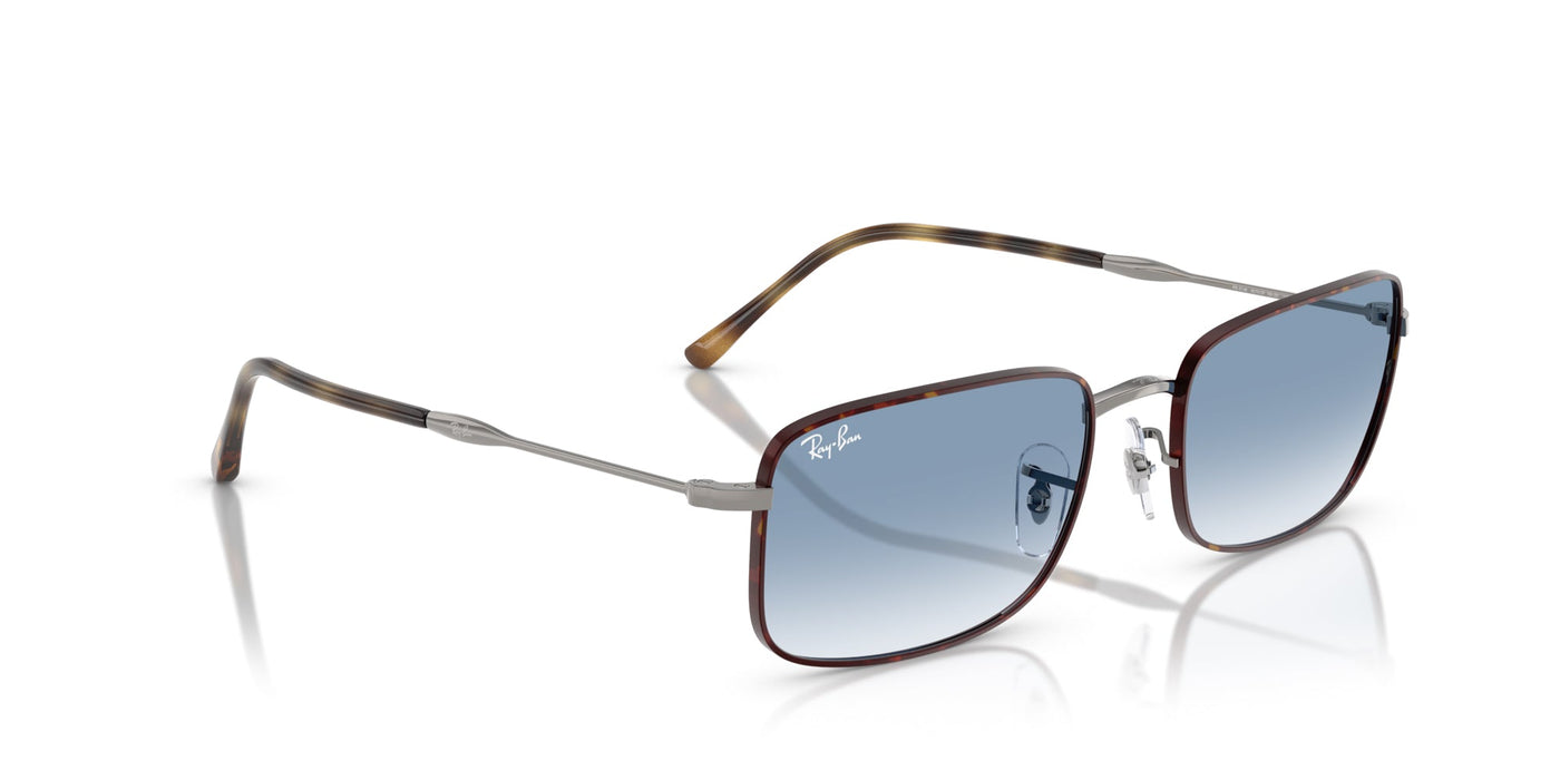 Ray-Ban RB3746 Havana On Gunmetal/Clear Blue Gradient #colour_havana-on-gunmetal-clear-blue-gradient