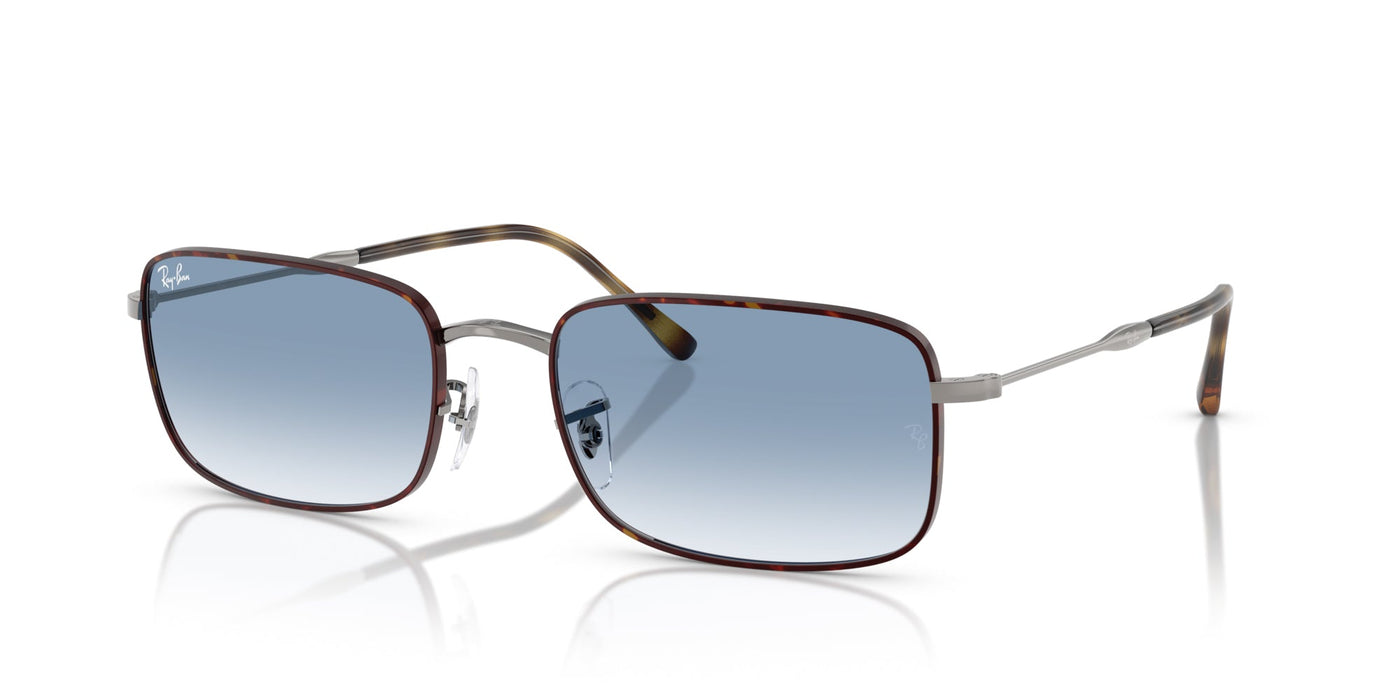 Ray-Ban RB3746 Havana On Gunmetal/Clear Blue Gradient #colour_havana-on-gunmetal-clear-blue-gradient