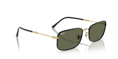 Ray-Ban RB3746 Black On Arista/G-15 Green #colour_black-on-arista-g-15-green