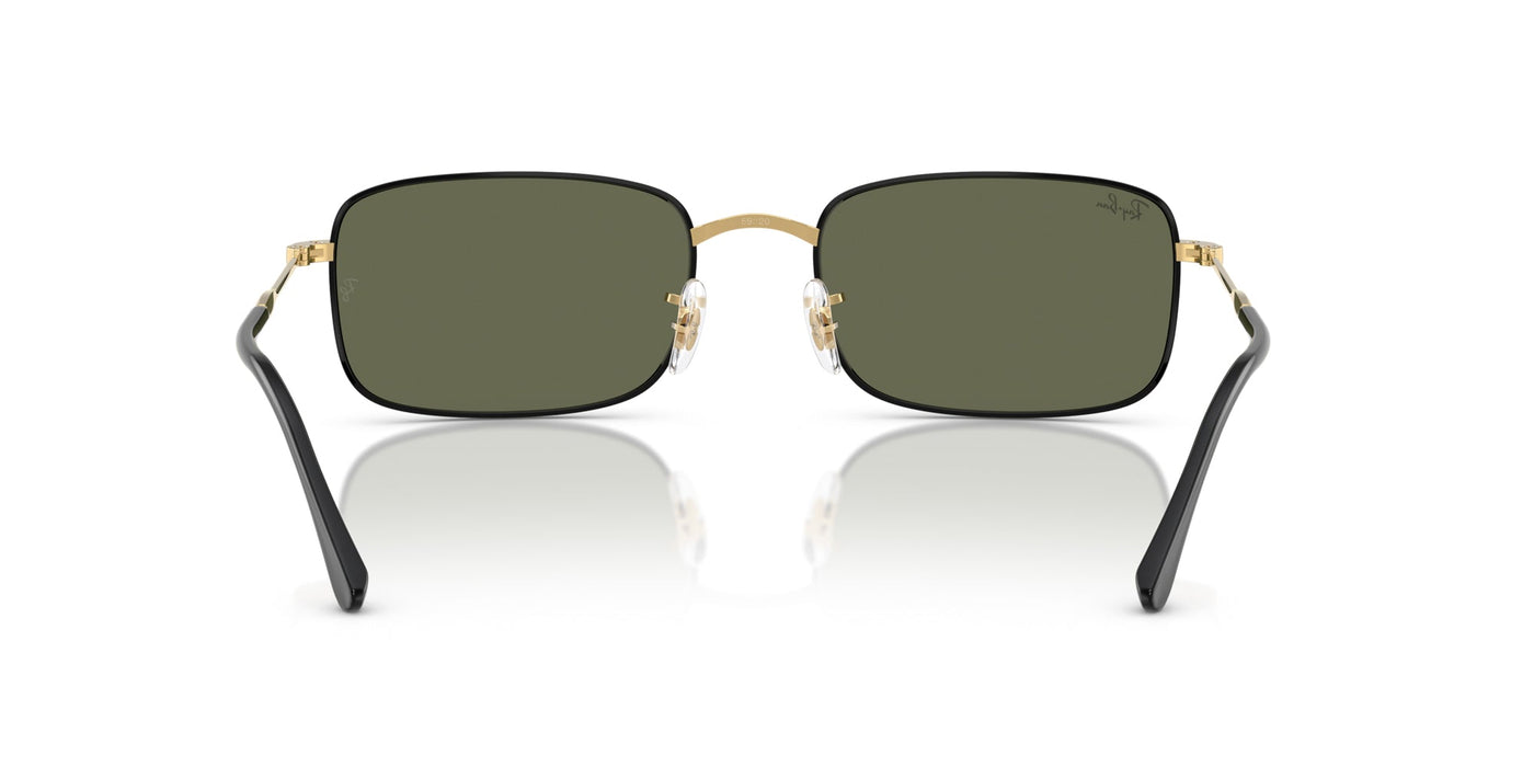 Ray-Ban RB3746 Black On Arista/G-15 Green #colour_black-on-arista-g-15-green