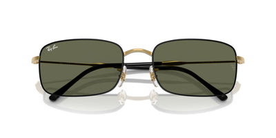 Ray-Ban RB3746 Black On Arista/G-15 Green #colour_black-on-arista-g-15-green