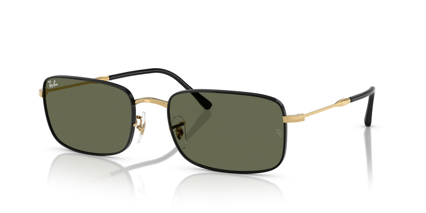 Ray-Ban RB3746 Black On Arista/G-15 Green #colour_black-on-arista-g-15-green