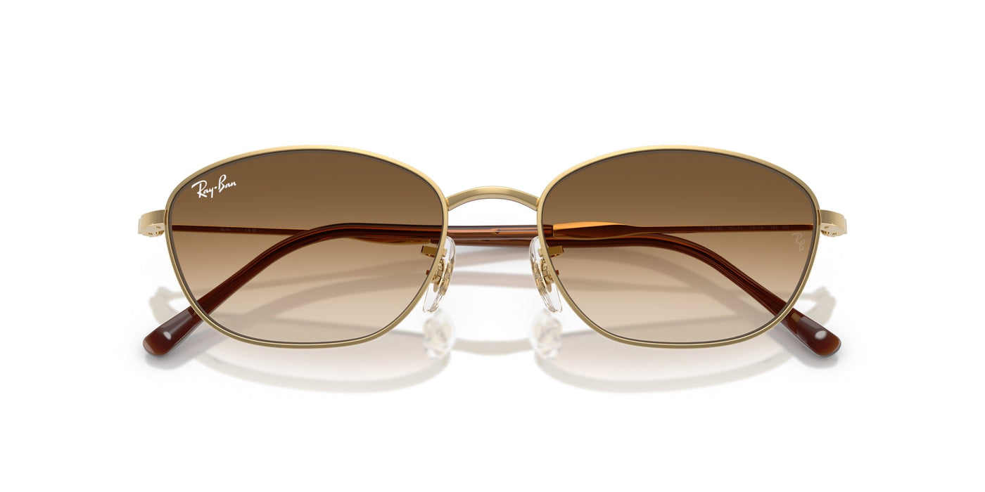 Ray-Ban RB3749 Arista Gold/Clear Brown Gradient #colour_arista-gold-clear-brown-gradient