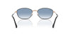 Ray-Ban RB3749 Black On Rose Gold/Clear Blue Gradient #colour_black-on-rose-gold-clear-blue-gradient