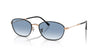 Ray-Ban RB3749 Black On Rose Gold/Clear Blue Gradient #colour_black-on-rose-gold-clear-blue-gradient