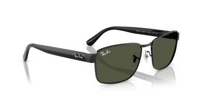 Ray-Ban RB3750 Black/G-15 Green #colour_black-g-15-green