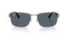 Ray-Ban RB3750 Gunmetal/Blue #colour_gunmetal-blue