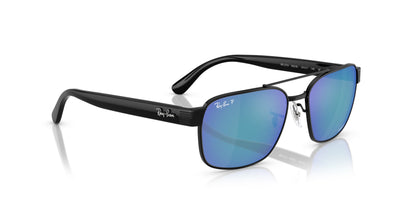 Ray-Ban RB3751CH Black/Grey Blue Mirror #colour_black-grey-blue-mirror