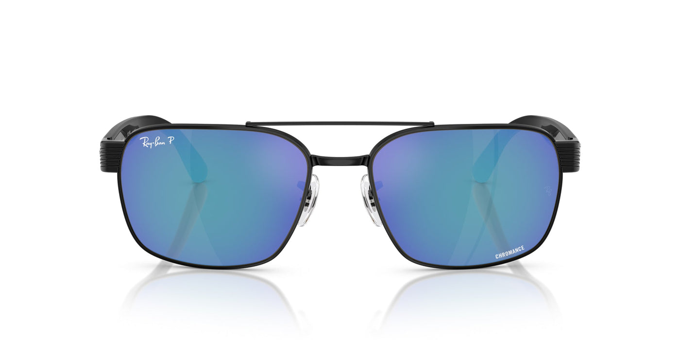 Ray-Ban RB3751CH Black/Grey Blue Mirror #colour_black-grey-blue-mirror