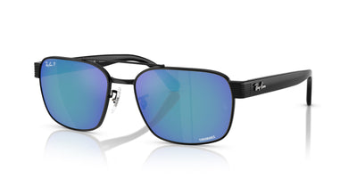 Ray-Ban RB3751CH Black/Grey Blue Mirror #colour_black-grey-blue-mirror