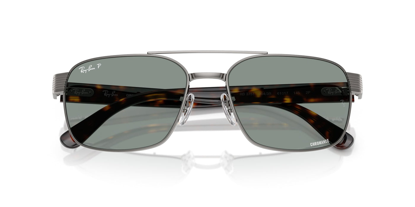 Ray-Ban RB3751CH Gunmetal/Light Blue Polarised #colour_gunmetal-light-blue-polarised