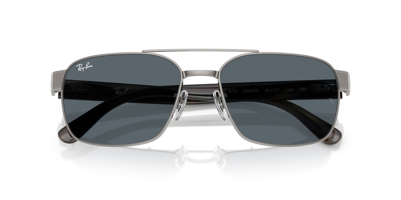 Ray-Ban RB3751 Gunmetal/Blue #colour_gunmetal-blue