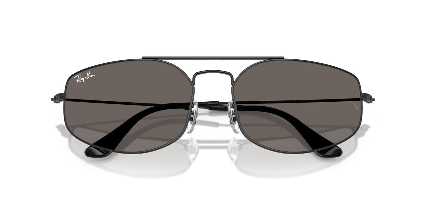 Ray-Ban Explorer 5 RB3845 Black/Dark Grey #colour_black-dark-grey