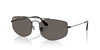 Ray-Ban Explorer 5 RB3845 Black/Dark Grey #colour_black-dark-grey