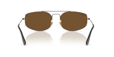 Ray-Ban Explorer 5 RB3845 Gunmetal/B-15 Brown #colour_gunmetal-b-15-brown