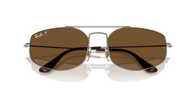 Ray-Ban Explorer 5 RB3845 Gunmetal/B-15 Brown #colour_gunmetal-b-15-brown