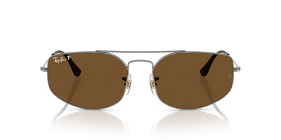 Ray-Ban Explorer 5 RB3845 Gunmetal/B-15 Brown #colour_gunmetal-b-15-brown