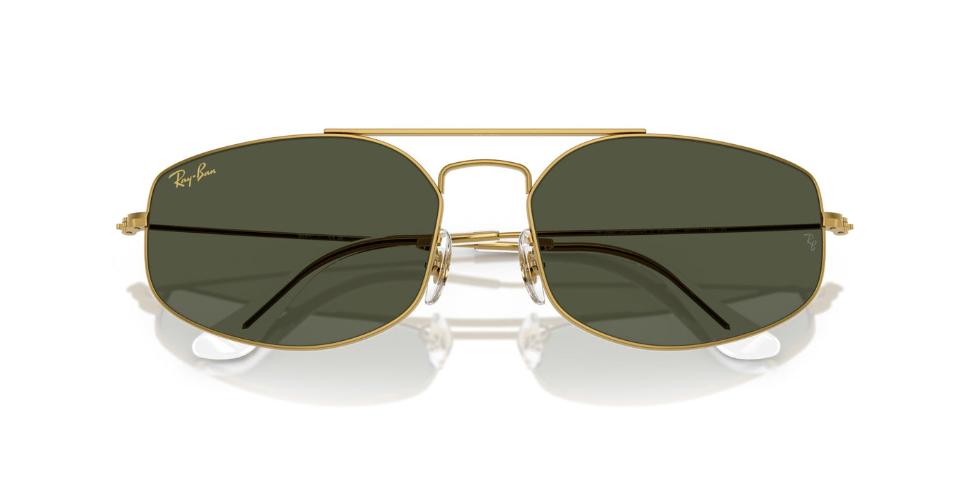 Ray-Ban Explorer 5 RB3845 Legend Gold/G-15 Green #colour_legend-gold-g-15-green