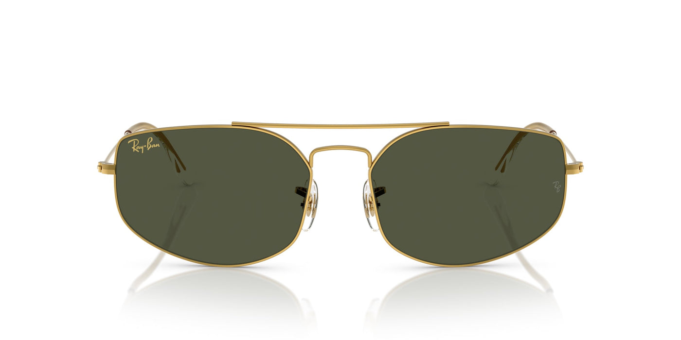 Ray-Ban Explorer 5 RB3845 Legend Gold/G-15 Green #colour_legend-gold-g-15-green