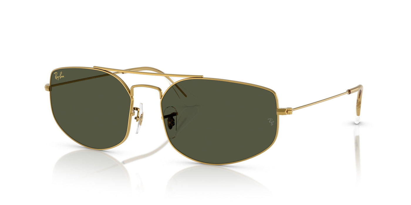 Ray-Ban Explorer 5 RB3845 Legend Gold/G-15 Green #colour_legend-gold-g-15-green