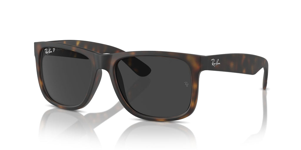 Ray-Ban Justin RB4165 Havana/Dark Grey Polarised #colour_havana-dark-grey-polarised