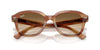 Ray-Ban Erik RB4398 Striped Brown/Clear Brown Gradient #colour_striped-brown-clear-brown-gradient