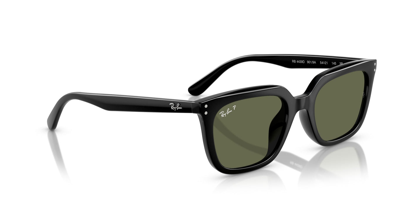 Ray-Ban RB4439D Black/Dark Green Polarised #colour_black-dark-green-polarised