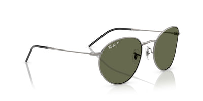 Ray-Ban Round Reverse RBR0103S Gunmetal/Dark Green Polarised #colour_gunmetal-dark-green-polarised