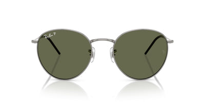 Ray-Ban Round Reverse RBR0103S Gunmetal/Dark Green Polarised #colour_gunmetal-dark-green-polarised