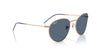 Ray-Ban Round Reverse RBR0103S Rosegold/Dark Blue #colour_rosegold-dark-blue