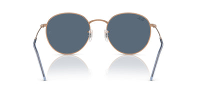 Ray-Ban Round Reverse RBR0103S Rosegold/Dark Blue #colour_rosegold-dark-blue