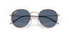 Ray-Ban Round Reverse RBR0103S Rosegold/Dark Blue #colour_rosegold-dark-blue