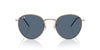 Ray-Ban Round Reverse RBR0103S Rosegold/Dark Blue #colour_rosegold-dark-blue