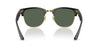 Ray-Ban Clubmaster Reverse RBR0504S Black On Arista/Dark Green #colour_black-on-arista-dark-green