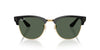 Ray-Ban Clubmaster Reverse RBR0504S Black On Arista/Dark Green #colour_black-on-arista-dark-green