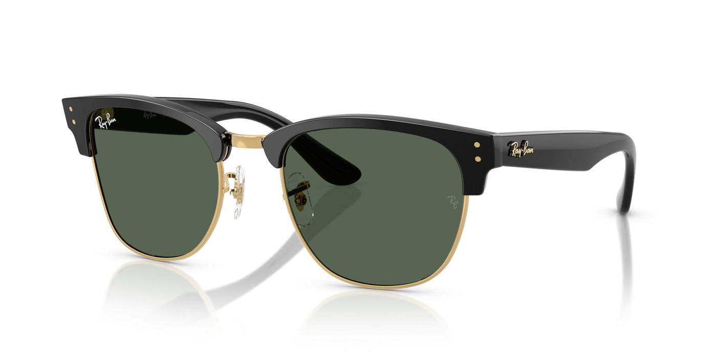 Ray-Ban Clubmaster Reverse RBR0504S Black On Arista/Dark Green #colour_black-on-arista-dark-green