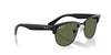 Ray-Ban Clubmaster Reverse RBR0504S Black On Black/Dark Green Polarised #colour_black-on-black-dark-green-polarised