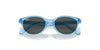 Ray-Ban Kids 0RJ9080S Transparent Blue/Dark Grey #colour_transparent-blue-dark-grey