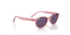 Ray-Ban Kids 0RJ9080S Transparent Pink/Violet #colour_transparent-pink-violet