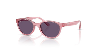 Ray-Ban Kids 0RJ9080S Transparent Pink/Violet #colour_transparent-pink-violet