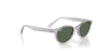 Ray-Ban Kids 0RJ9080S Transparent Grey/Dark Green #colour_transparent-grey-dark-green