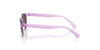 Ray-Ban Kids 0RJ9080S Transparent Violet/Brown #colour_transparent-violet-brown