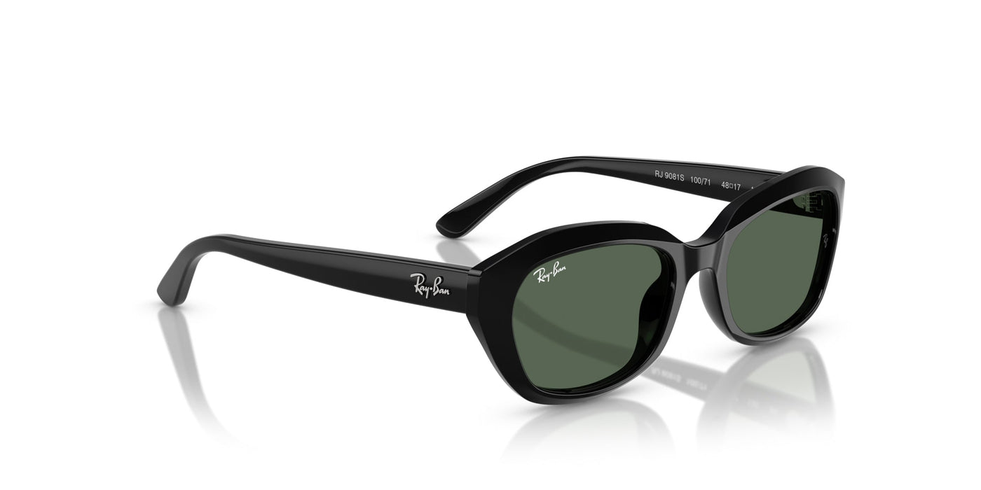 Ray-Ban Kids 0RJ9081S Black/Dark Green #colour_black-dark-green